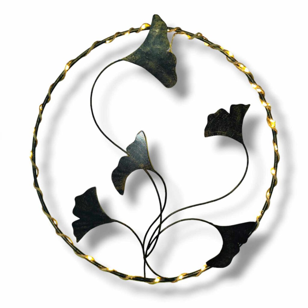 Ginkgo rond lumineux 1